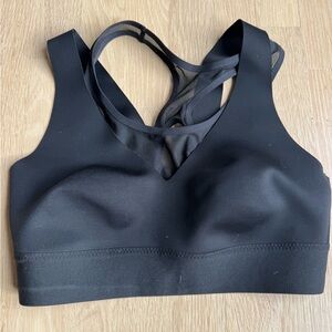 Athleta Black Sports Bra, NWOT